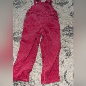 Girls Corduroy Overalls Jumper